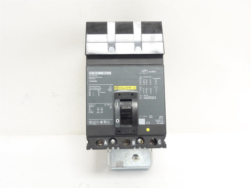 Square D FA34030; Circuit Breaker; 30 Amps; 480VAC; 3-Pole
