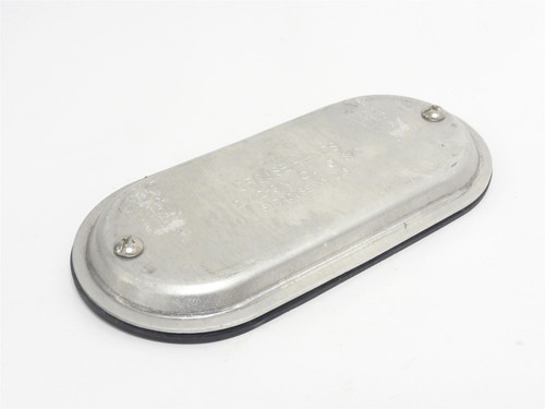 Crouse-Hinds 870; Steel Blank Conduit Body Cover; Form-7