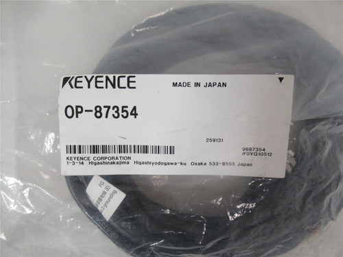 Keyence OP-87354; Control Cable NFPA79 Compatable 5M L