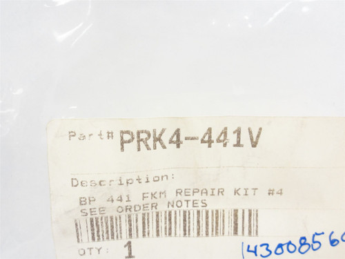 Dixon PRK4-441V; Sanitary Pump Repair Kit; Series: 441