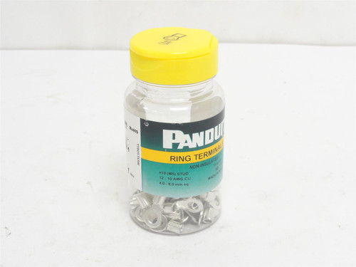 Panduit P10-10R-L; Lot-50 Ring Terminal 12-10AWG; #10 Stud