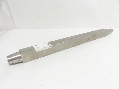 Marel 9739430; Exit Conveyor Drive Roller; SS; 23-7/8" Long