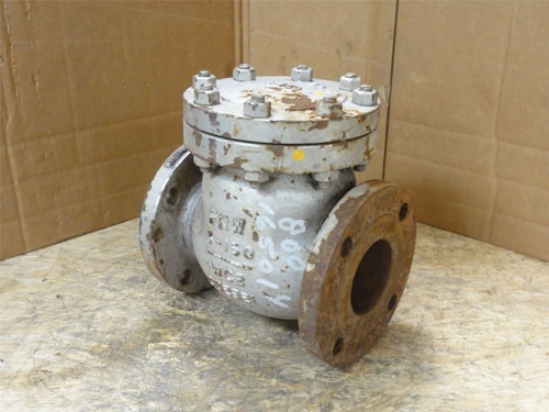 FNW 571M; Carbon Steel Flanged Swing Check Valve; Size: 3"