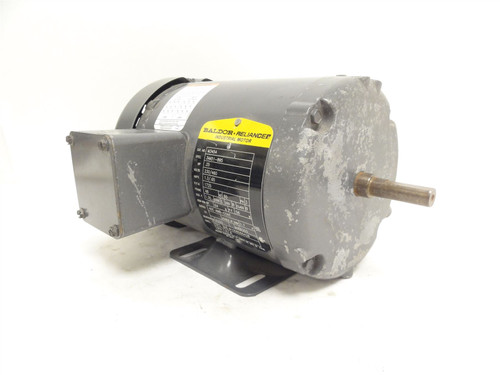 Baldor M3454; AC Motor; 1/4HP 230/460VAC 1725RPM; 3PH