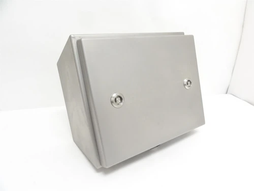Marel 3486751; Stainless Steel Enclosure 12"L x 9-7/8"W x 7"D