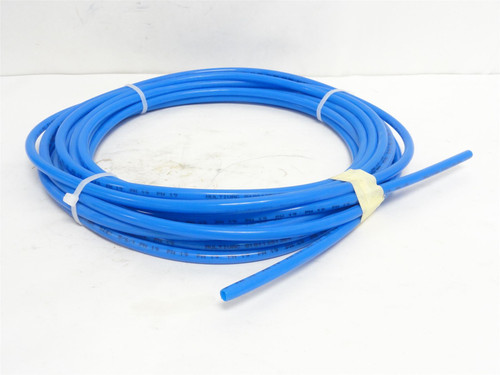Multivac 81811251304; Blue Plastic Tubing; 10ft x 1/8"ID