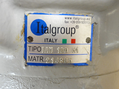 Italgroup IAM 100 H1; Radial Piston Hydraulic Motor 214385