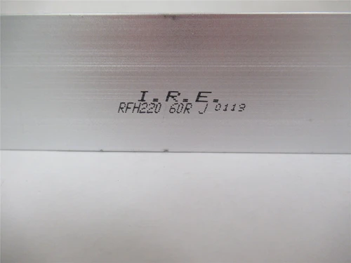 I.R.E. RFH220 60R J; Brake Resistor 60-ohm  100-watt aluminum