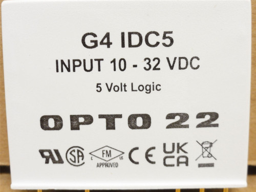 Opto 22 G4IDC5; I/O Module; 10-32VDC; 5 Volt Logic; 5-Pin