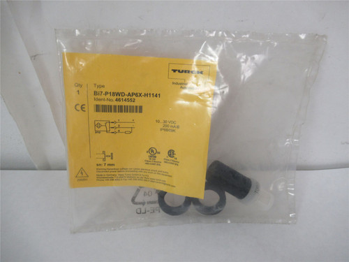 Turck Bi7-P18WD-AP6X-H1141; Proximity Sensor  10-30 VDC 18mm