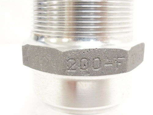 Camlock F200-AL; Aluminum Male Adapter 2" x 2NPT