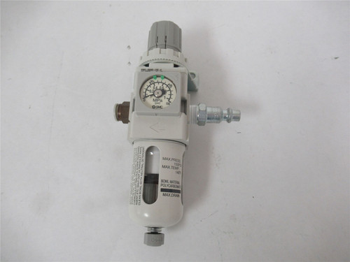 SMC AW20-N02BE-CRZ-B; Filter Regulator AW-D Series 1/4" NPT