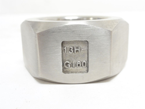 Dixon 13H-G100; Stainless Steel Union Hex Nut; Size: 1"