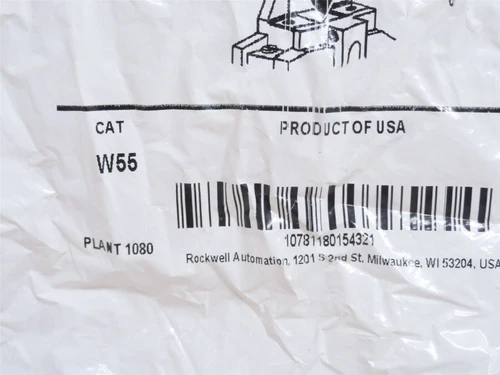 Allen-Bradley W55; Thermal Overload Element; Ser: W
