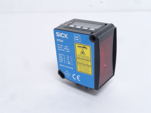 SICK DT50-P1114; Distance Sensor; 15-30VDC; 100mA