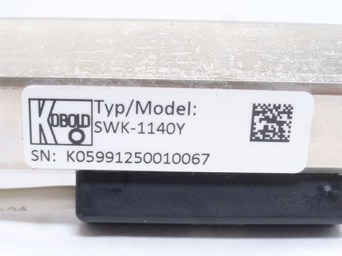 Kobold SWK-1140Y; Variable Area Flow Meter; G1/2" Port Size