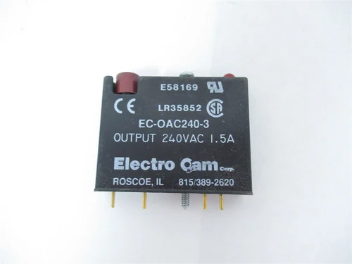 Electro Cam EC-0AC240-3; OUTPUT MODULES  24-280VAC .02-3AMPS