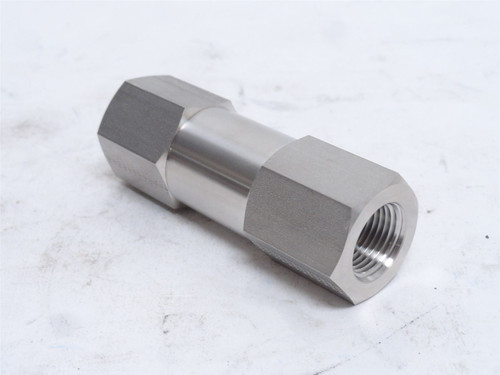 Parker 6F-C6L-1-SS; Instrumentation Check Valve; SS; 3/8NPT