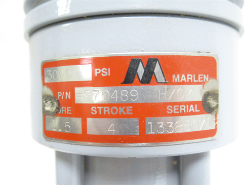 Marlen 970489-H/07; Hydraulic Cylinder Hopper 1-1/2"B x 4"S
