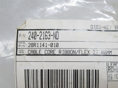 Laird-Signal 28R1141-010; Lot-31; Free Hanging Ferrite Cores