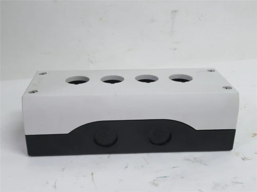 Moeller M22-I4; Pushbutton Enclosure; 4-Way; Grey RAL7035