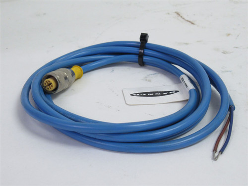 Banner MQD9-406; Quick Disconnect Cable; 4-Pin; 6.5'L; 2-Wire