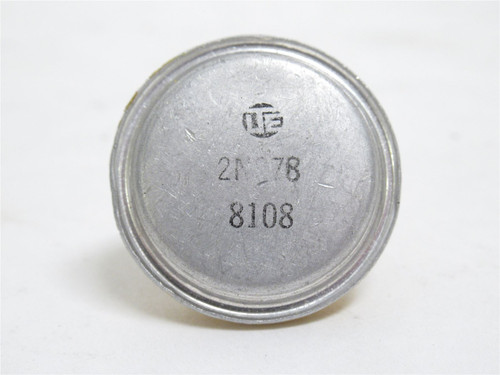 Lansdale Semiconductor 2N878; Germanium Transistor 8108
