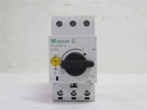 Moeller PKZM0-4; Manual Starter; 2.5...4A; 600VAC