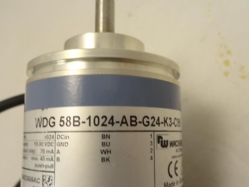Wachendorff WDG 58B-1024-AB-G24-K3-C99; Rotational Encoder