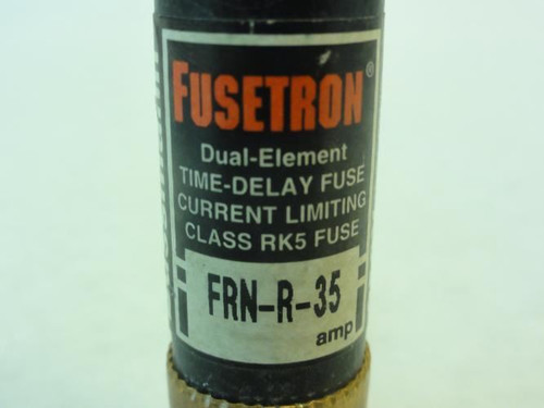 Bussmann FRN-R-35; Fusetron Fuse; 35A; 250V