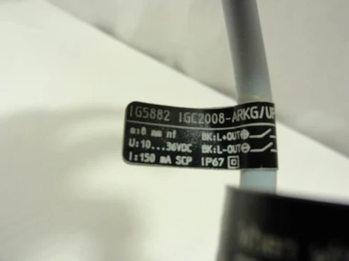 ifm IGC2008-ARKG/UP; Proximity Switch IG5882 10-36VDC; 2m Cable