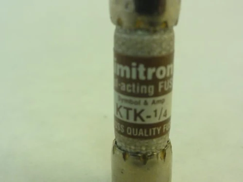 Limitron KTK-1/4; Fast-Acting Fuse; 1/4A; 600V