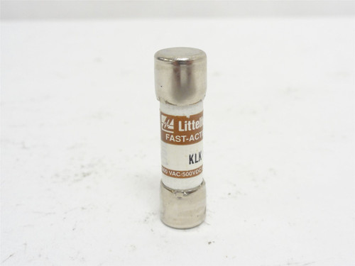 Littlefuse KLK-6A; Fast Acting Fuse; 6A; 600VAC/500DC