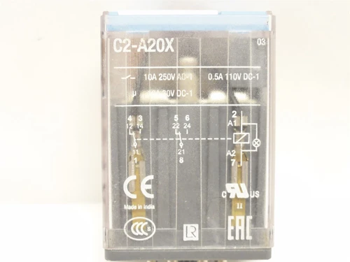 Releco C2-A20X/024VAC; Power Relay; 10A; 250VAC; Coil: 24VAC