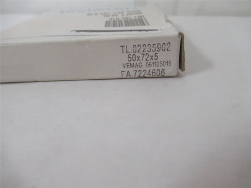 Vemag 7224606; Shaft Seal 50x72x5 061105015