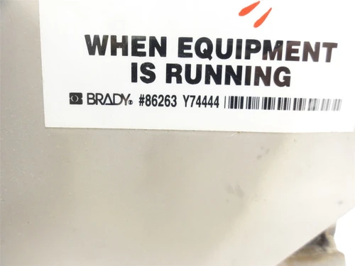 Brady 86263-Y74444; Stainless Steel Bearing Chain Guard