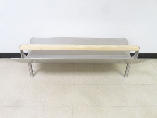 Lewis Machine LRU-05LDC-15; Main Brush Frame SS; 24-1/8" Long