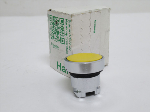 Schneider ZB4BA5; Push Button Actuator; Yellow; 22mm