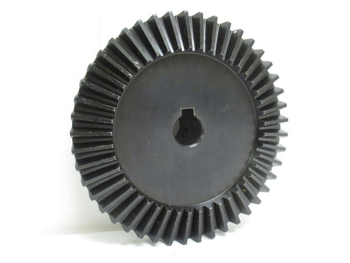 KHK SB2-4515; Carbon Steel Bevel Gear 45 Teeth; 12mm ID