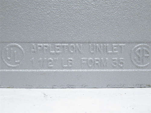 Appleton LB150-M; Conduit Outlet Body; 1-1/2NPT; LB Shape
