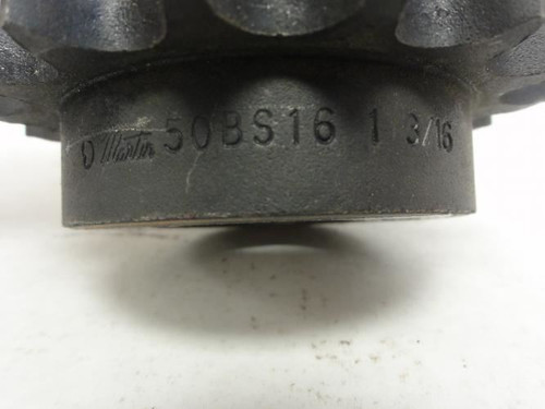 Martin 50BS16-1-3/16; Sprocket # 50; 16Teeth; 1-3/16"ID