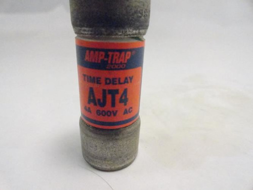 Gould Shawmut AJT4; Fuse; 4 Amp; 600VAC
