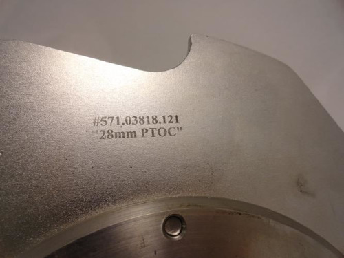 Beverage Industries 571.03818.121; SS Shroud; 11" OD; 3-1/8"ID