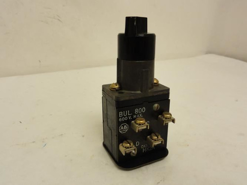 Allen-Bradley 800-HK2A; Selector Switch; 600V; 2-Pos.