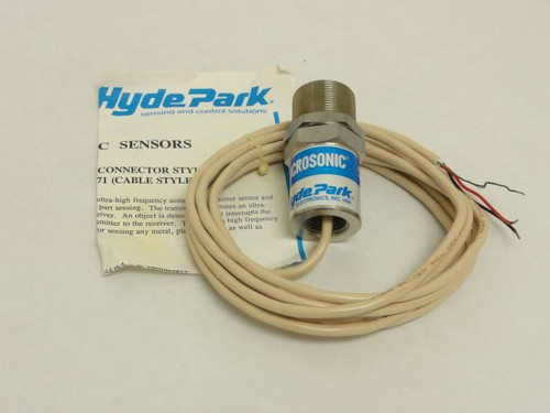 Hyde Park SM121; Microsonic Sensor Thru Beam Transmitter; 15VDC