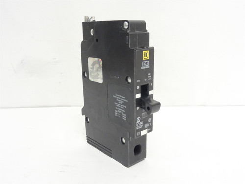 Square D EDB14020; Circuit Breaker; 20A; 1P; 277VAC; Bolt-On