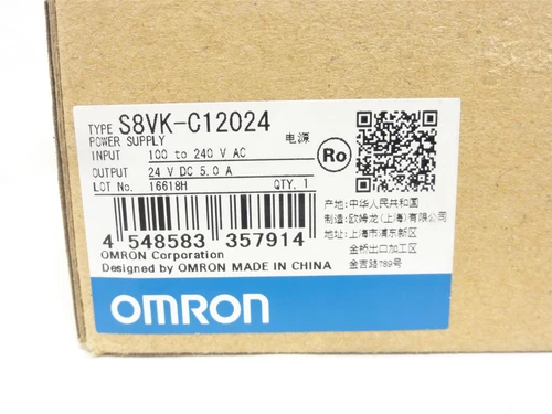 Omron S8VK-C12024; Switch Mode Power Supply; 100-240VAC In