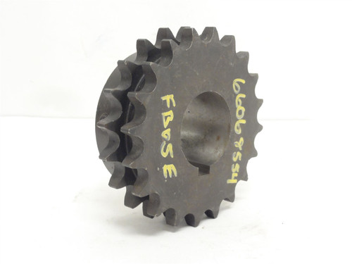 Martin D50B20H 1-5/8; Double Row Sprocket #50; 20T 1-5/8"ID