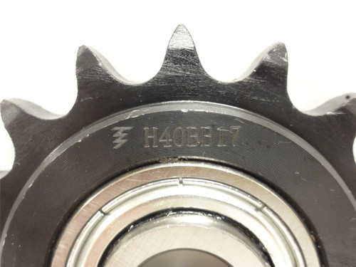 Tsubaki H40BB17H; Hardened Idler Sprocket #40; 17T; 5/8"ID
