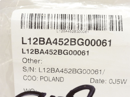 Aventics L12BA452BG00061; Solenoid Air Valve; 24VDC; 1-10 Bar